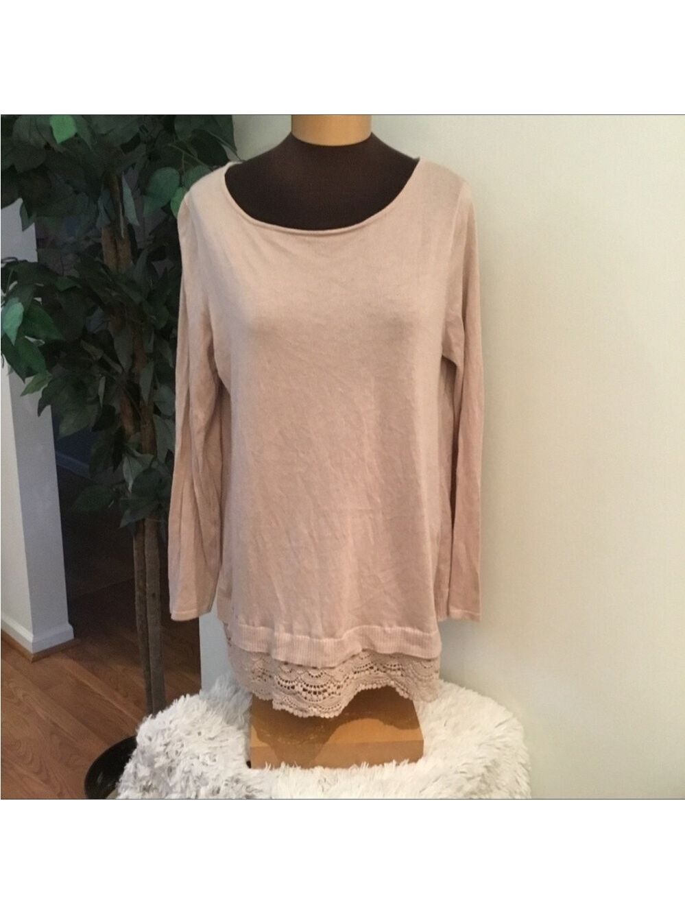 ROZ and Ali long sleeve tee Woman’s 1X long sleeve tee open back lightwe…